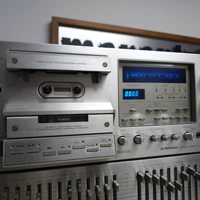 Pioneer SA-9800 Integrated Amplifier Recapped, CTF-1250 Tape Deck, Equalizer SG-9800, Reverberation SR-303 and Dynamic Processor RG-2. image 5