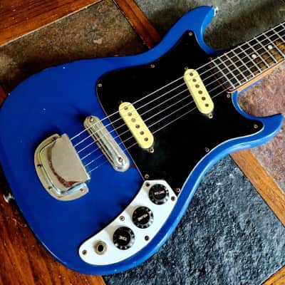 Cort mini short-scale SS strat  - blue image 1