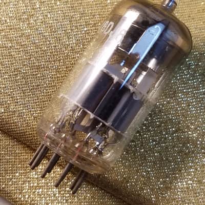 Amperex 6DJ8 AT1000 TESTED Vacuum Tube Heerlen D Getter GA0 GA2 Bugle Boy T2 ECC88 dual triode 1959 image 8