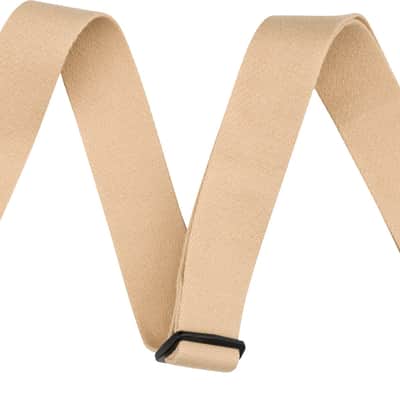 Fender SuperSoft Polyester 2" Guitar Strap, Sand image 1
