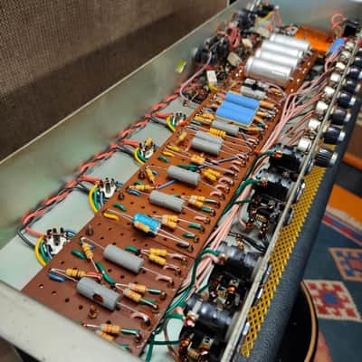 Marshall JMP 1968 Super PA 100 4-Channel 100-Watt Amp Head 1967 - 1975 - Black image 22