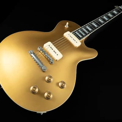 Eastman SB56/N-GD, Gold Top Single Cut, Lollar P90 Pickups - USED 2020s image 7