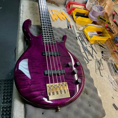 1992 Pedulla MVP-5 JJ 17.5mm, Violet image 2