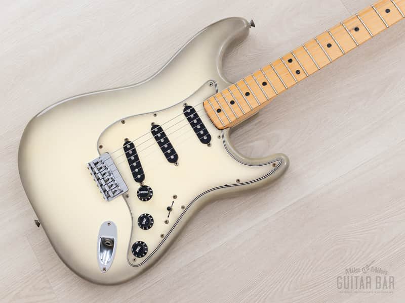 1980 Fender Stratocaster Hardtail Vintage Guitar Antigua, Near-Mint w/ Case image 1