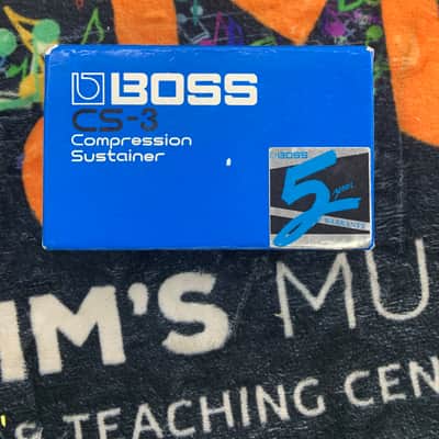 Boss CS-3 Compression Sustainer (Black Label) 1986 - 1992 - Blue image 6