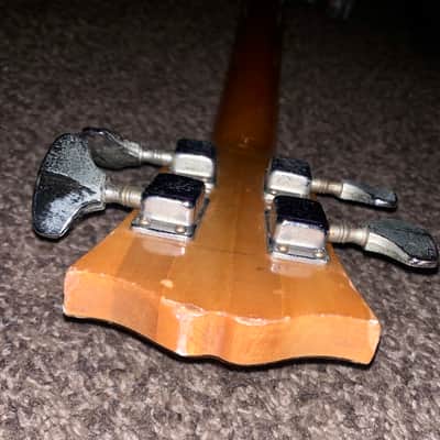 Vintage 1960’s Conrad acrylic electric Bass Guitar made in japan image 10