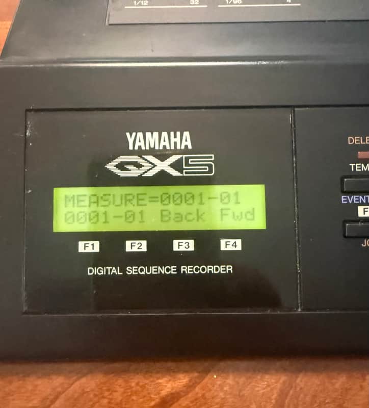 Yamaha QX5 Mid-80’s - Black image 1