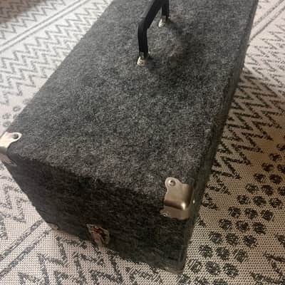 custom made amp head case - heavy duty carpet over hardwood image 1