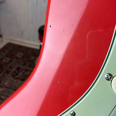 Fender Limited Edition Custom Shop 1963 Stratocaster Journeyman Relic RW 2025 - Aged Fiësta Red image 6