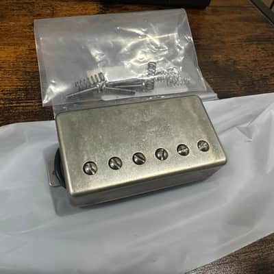 Lindy Fralin Pure P.A.F Humbucker Neck Pickup - Raw Nickel image 2