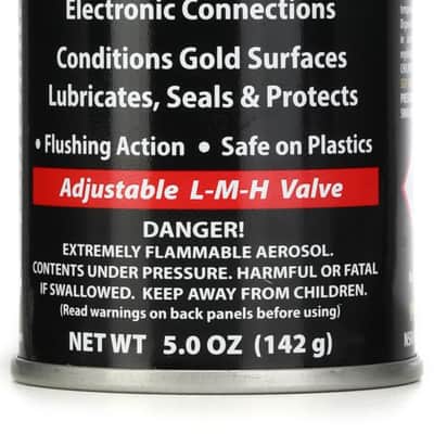 CAIG Laboratories DeoxIT Gold G5 Contact Enhancer 5% Solution - 5-oz. Spray image 1