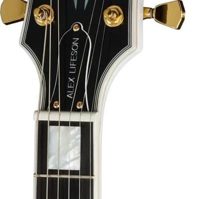 Epiphone Alex Lifeson 1976 ES-355 Custom, Alpine White image 7