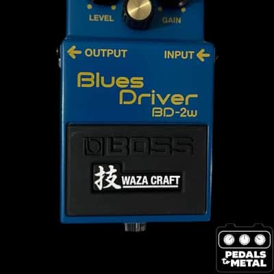 Boss BD-2W Blues Driver Waza Craft 2015 - Present - Blue - X18393 image 2