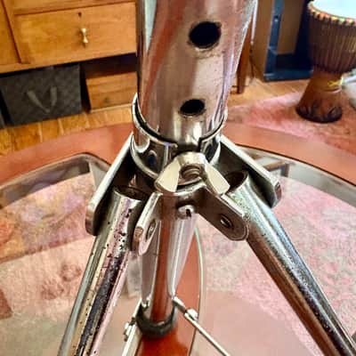 Slingerland Rocket Throne (Base Only) 60's - Chrome image 3