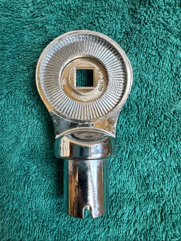 Ludwig Vintage Hercules era Modular Boom Cymbal stand part P-2800 Modified 70s 80s - Chrome image 1