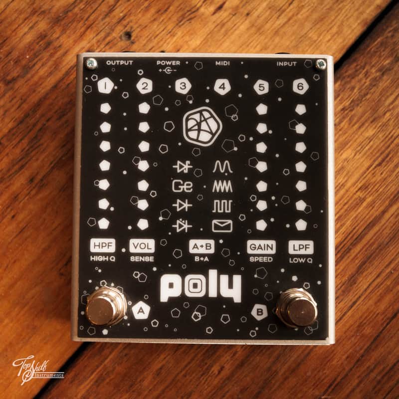 Poly Effects Josh Smith Flat V Gain/Filter Pedal image 1