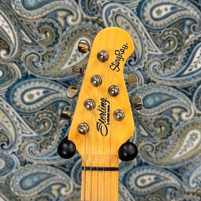 Sterling by Music Man Jared Dines Signature White image 3