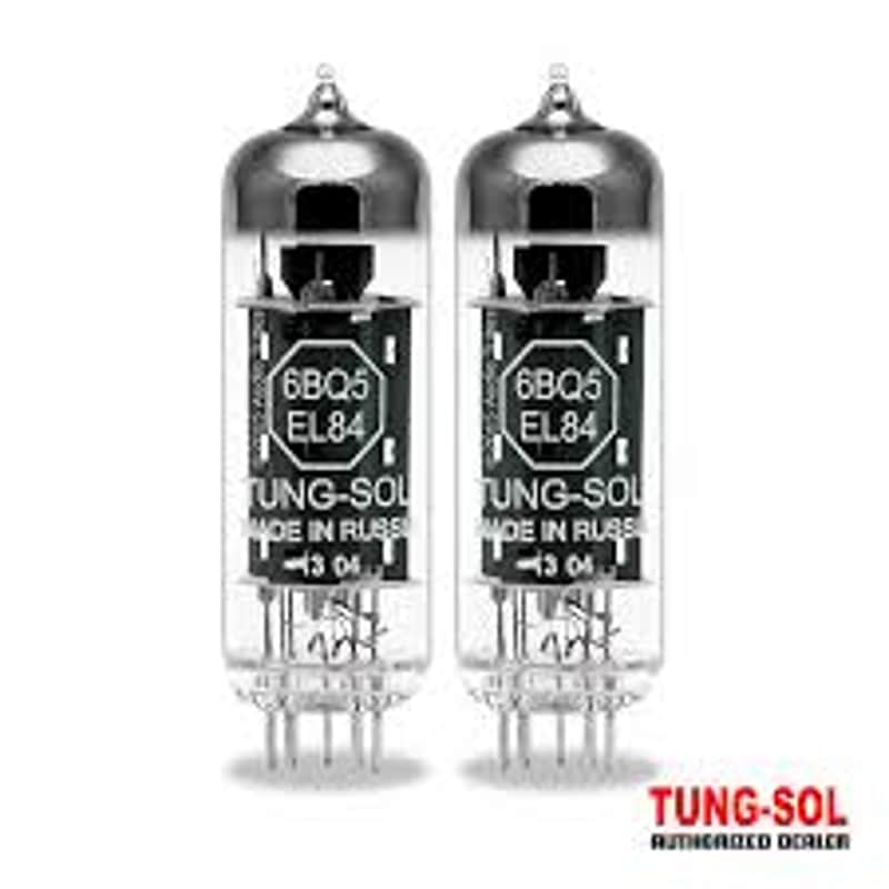 Tung-Sol EL84 Matched Pair with Platinum Matching. Brand New w/ Full Warranty! image 1