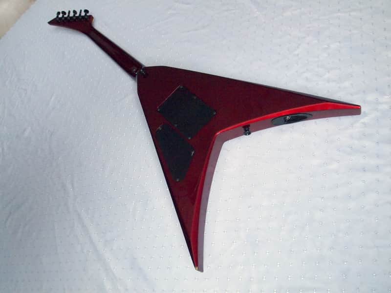 Jackson Grover Jackson King V 2000 Red | Reverb