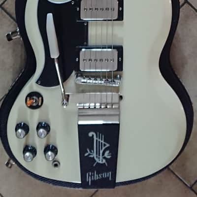 Gibson SG STANDARD POLARIS WHITE LEFT HANDED 2012-2013 image 3