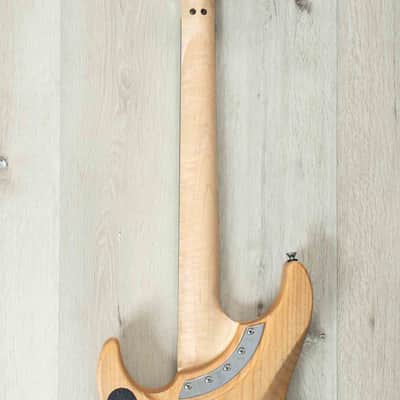 Washburn USA Nuno Bettencourt N4-NUNO VINTAGE Guitar, Ebony Fretboard, Natural image 7