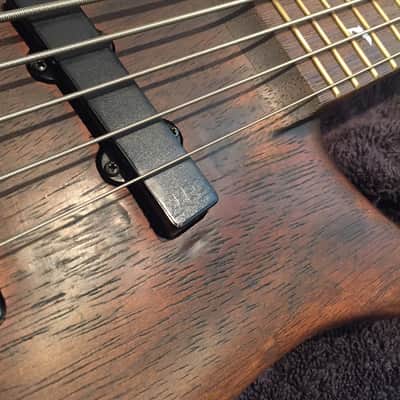 Warwick Dolphin Pro I 5 String Bass 1995 thumb streamer katana image 15