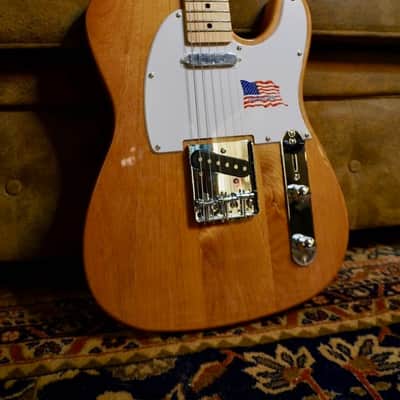 SX Guitars  STL/ALDER/NA American Alder  Tele Natural image 2