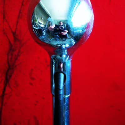 Vintage RARE 1930's Western Electric D 173069 crystal microphone w cable and stand Altec RCA image 5