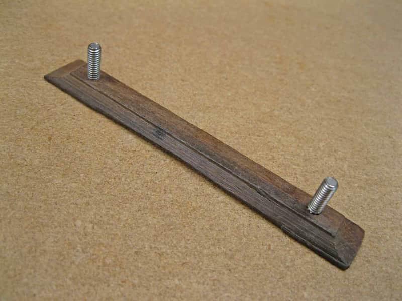 Rosewood Arch Top Bridge Base image 1