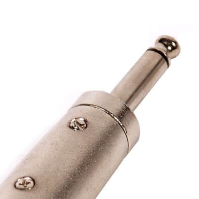 3-Pin XLR Male to 1/4" 6.35mm Mono Male Plug Audio Cable Microphone Mic Adapter image 1
