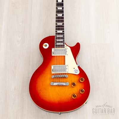 1989 Burny Super Grade RLG-60 ‘59 Model Burst w/ VH-1 Humbuckers, Japan Fernandes image 2