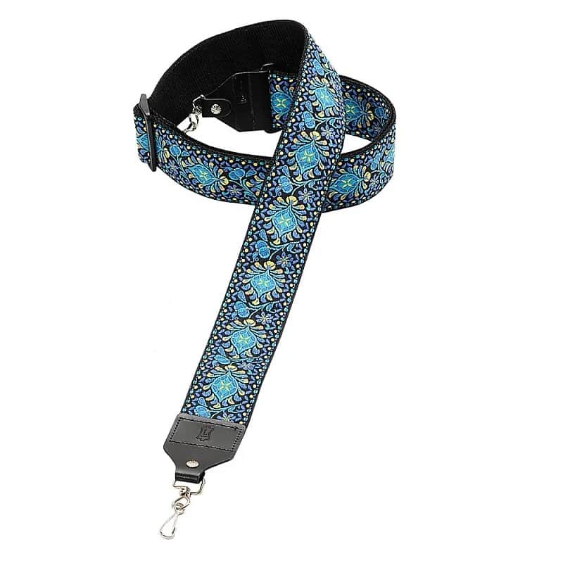 Levy's M10HT 2" Hootenanny Jacquard Weave Banjo Strap image 2