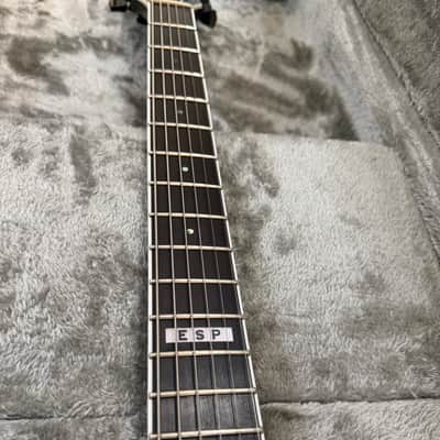 ESP E-II Viper Baritone 2019 - Charcoal Metallic Satin image 4