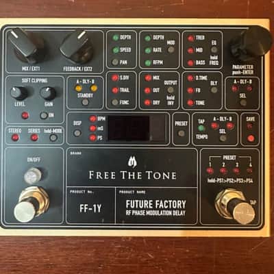 Free The Tone FF-1Y Future Factory RF Phase Modulation Delay | Reverb