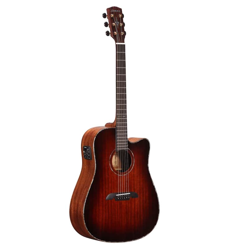 Alvarez MDA66CESHB Masterworks Cutaway Dreadnought w/ Electronics Shadowburst image 1