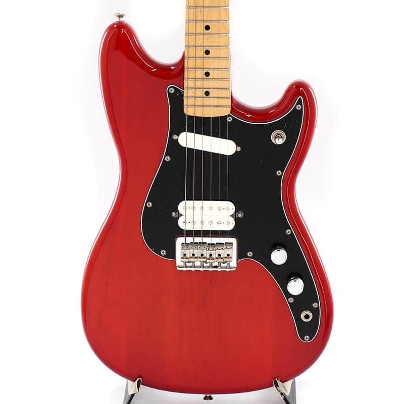 Fender MEX USED Player Duo-Sonic HS (Crimson Red Transparent/Maple) [SN. MX20026539]