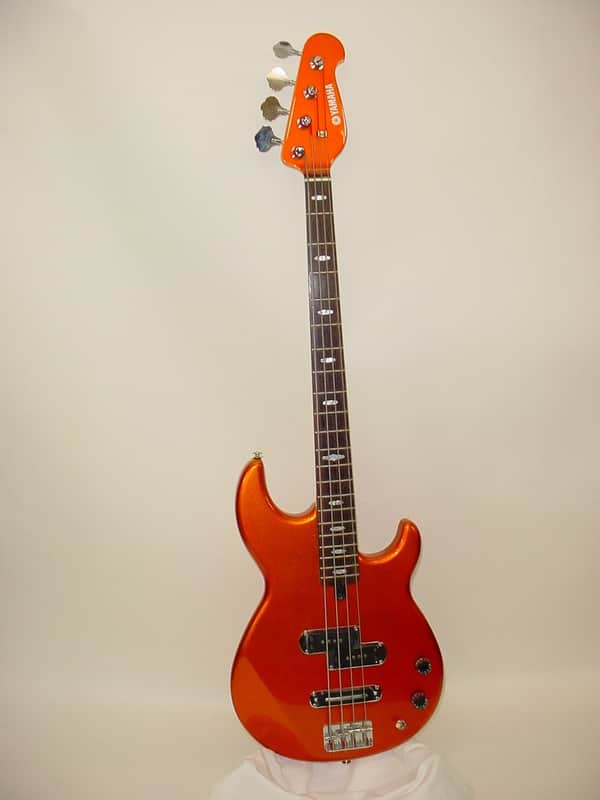 2006 Yamaha BB414 Electric Bass Guitar Metallic Orange | Reverb Canada