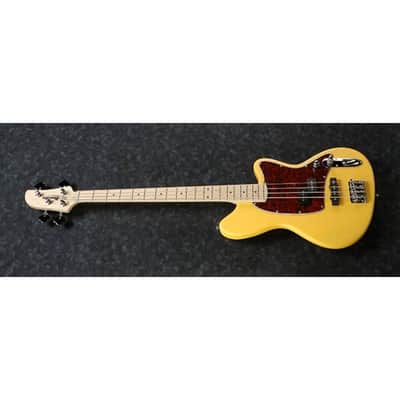 Ibanez Talman  Basse Plate jaune moutarde TMB100M image 3