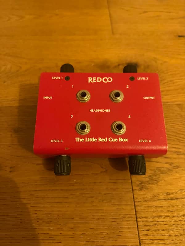 Redco Little Red Cue Box - Red image 1