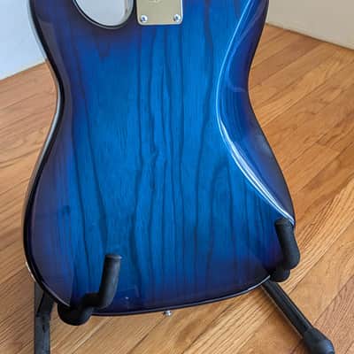 G&L ASAT Special with Maple Fretboard 2021 - Present - Blueburst Reverse headstock image 6
