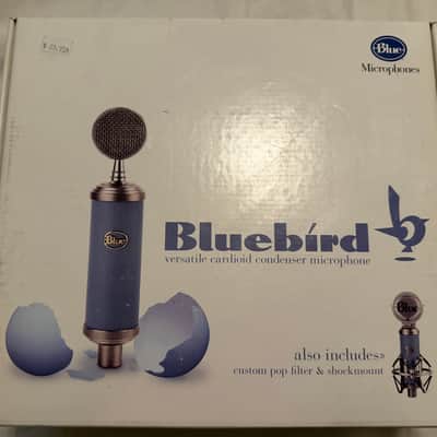 Blue Bluebird Large Diaphragm Cardioid Condenser Microphone 2010s - Blue - In original box image 7