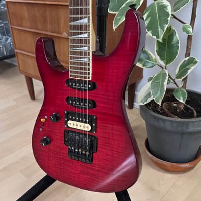 Jackson Dinky DK2 Pro MJ MIJ Japan Left Hand LH Lefty Floyd Rose FR HSS USA Seymour Duncan Pickups Super Strat Fender era Lefty Guitar image 8