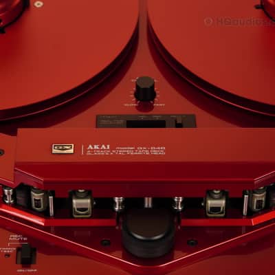 Akai GX-646 Reel-to-Reel Tape Deck Red Serviced w/ Hubs Reel - 1 Year Warranty image 6