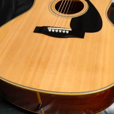 Price negotiable! YAMAHA LL-8J (1998) & YAMAHA hard case - acoustic guitar - original jumbo body image 8