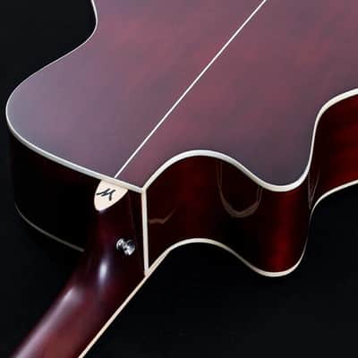 Washburn Electro Acoustic Guitar BURL ACE - Grand Auditorium - Amber Fade image 9