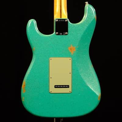 Fender Custom Shop Custom Deluxe Stratocaster - Seafoam Green Sparkle image 2