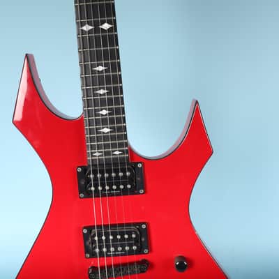 B.C. Rich Neck Through Series Warlock Electric Guitar - Blood Red NT image 7