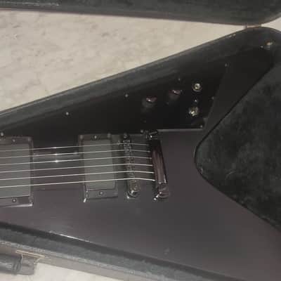 Gibson Flying V B-2 2019 - Satin Ebony UPGRADED +HS CASE image 4