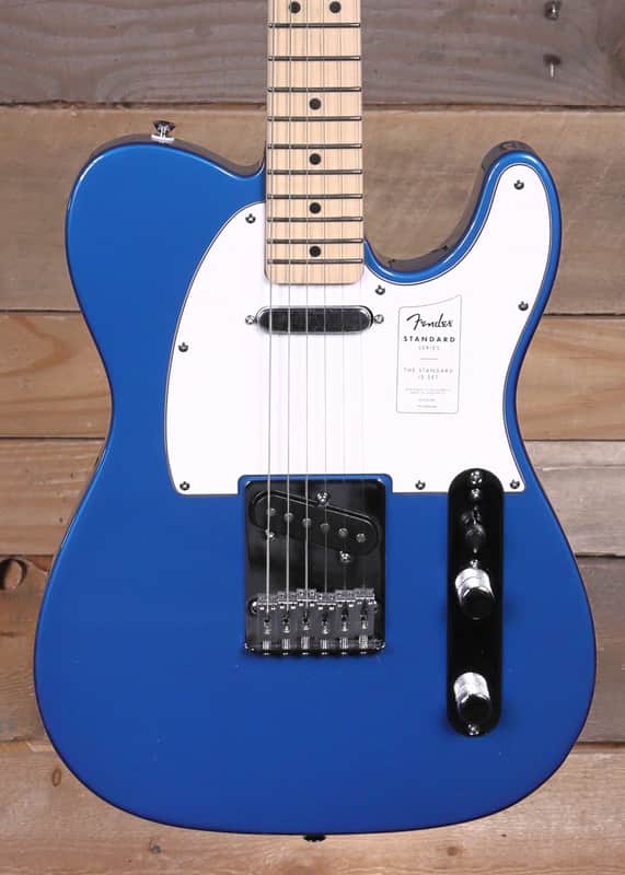 Fender Standard Telecaster Electric Guitar Aqua Marine Metallic image 1