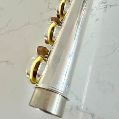 Powell Sonaré PS-101 Flute in C, offset G, with original case and accessories. - Silver Plated image 14